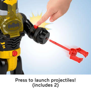 Imaginext Dc Super Friends Batman Insider & Exo Suit Black Robot With Lights & Sounds, 6 Pieces - Image 4 of 6