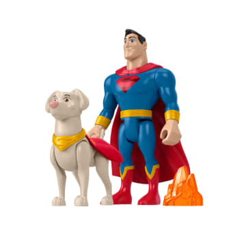 Fisher-Price Dc League Of Super-Pets Superman & Krypto