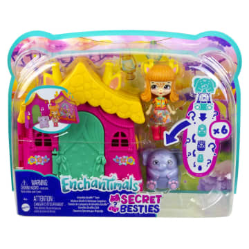 Набор игровой Enchantimals Домик-сюрприз Гризельды Жираффи