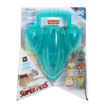 Fisher-Price DC League of Super-Pets Invisible Jet Case