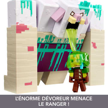 Minecraft - Legends - Coffret Le Dévoreur - Figurine - 6 Ans Et +