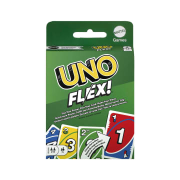 Mattel Games - Uno Flex - Jeu De Cartes Famille - 7 Ans Et +