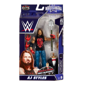 WWE WrestleMania AJ Styles Elite Collection Action Figure