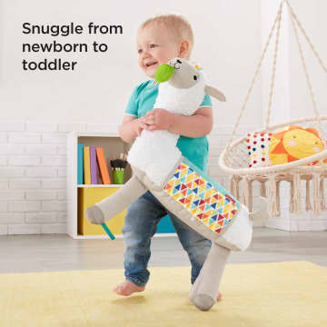 Fisher-Price Grow-With-Me Tummy Time Llama