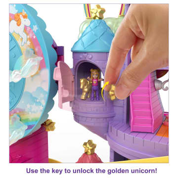 Polly Pocket Rainbow Funland Theme Park Playset