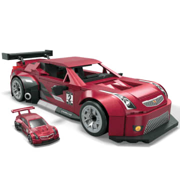 Mega-Hot Wheels-Cadillac Ats-V R-Voiture À Construire (319 Pièces) - Image 3 of 5