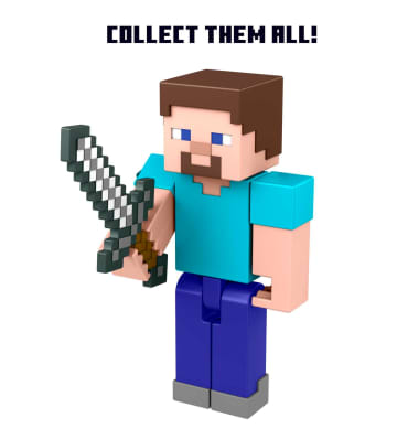 Minecraft Steve With Build-A-Portal Figure