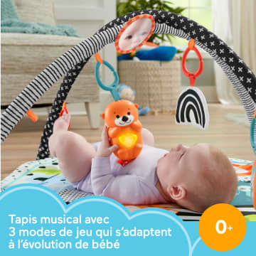Fisher-Price - Mon Tapis Sensoriel 3-En-1 - Tapis D'Éveil - Dès La Naissance