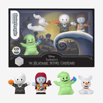 Little People Collector Disney Tim Burtons Nightmare Before Christmas-Set, 4 Figuren