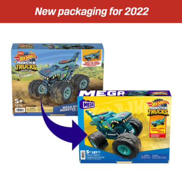 Конструктор Mega Construx Hot Wheels Монстр-трак Мега Рекс