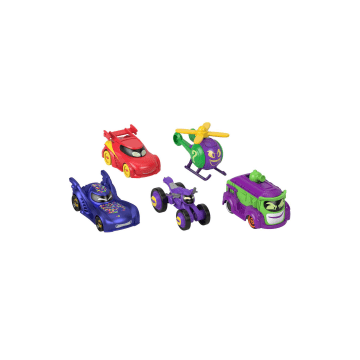 Fisher-Price Batwheels Pack 5 Coches De Juguete Confetti