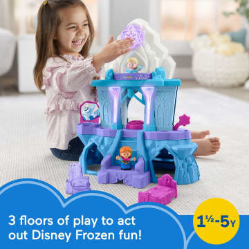 Fisher-Price Disney Frozen Elsa's Enchanted Lights Palace by Little People - Image 2 of 7