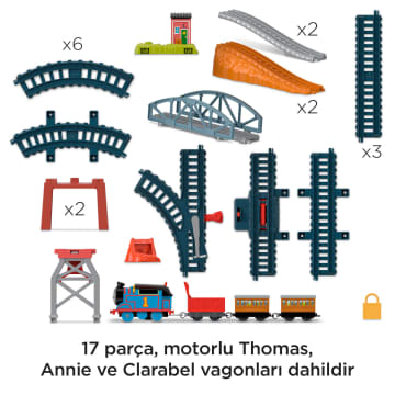 Thomas ve Arkadaşları - 3'ü 1 Arada Kargo Macerası Oyun Seti