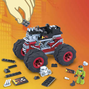 Конструктор Mega Construx Hot Wheels Монстр-трак Костолом