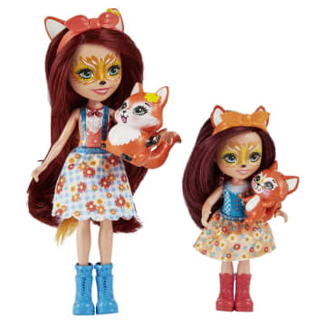 Набор игровой Enchantimals Сестрички с питомцами Фелисити и Феана Лис