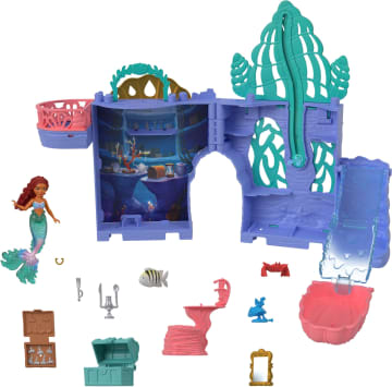Disney The Little Mermaid Storytime Stackers Ariel's Grotto Playset and 10 Accessories