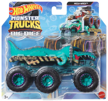 Hot Wheels Monstertrucks Grote Installaties, Metalen Speelgoedtruck Op Schaal Van 1:64 Met 6 Wielen (Stijlen Kunnen Variëren) - Image 5 of 6