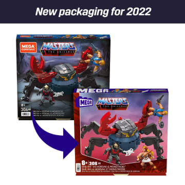 Mega Construx Masters of the Universe She-Ra tegen Hordak en Monstroid