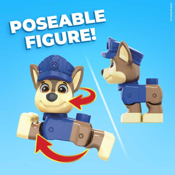 Mega Bloks PAW Patrol Chase's Patrol Car - Image 4 of 7