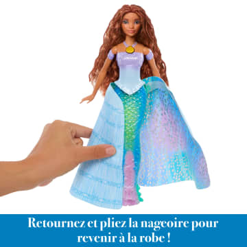 Disney La Petite Sirène - Poupée Ariel Transformable Humaine Et Sirène