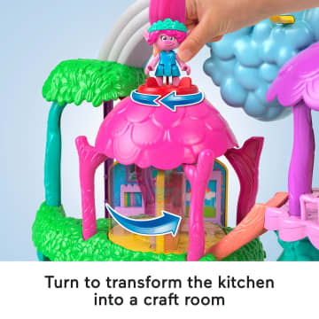 Imaginext DreamWorks Trolls Lights & Sounds Rainbow Treehouse