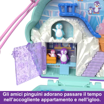 Polly Pocket Cofanetto Dolce Pinguino, Giocattolo Da Viaggio, Bambole E Playset - Image 5 of 6