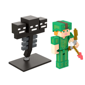 Minecraft Alex Vs Wither Figures