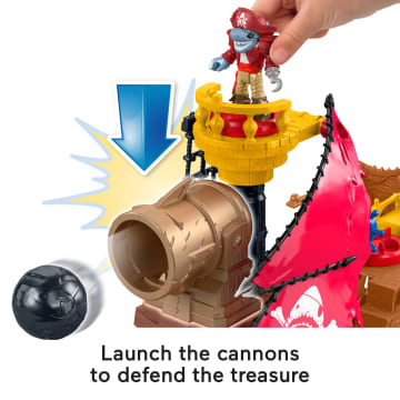 Imaginext Shark Bite Pirate Ship - Image 4 of 6