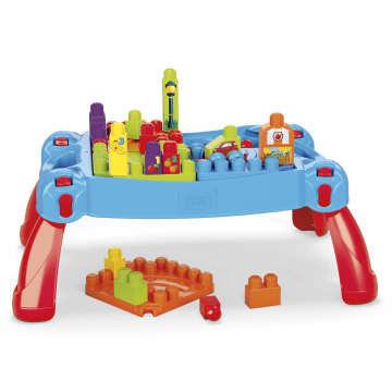Mega Bloks Tavolino Attività Blu