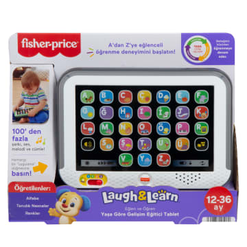 Türkçe Dil Desteğiyle Yürüme Çağındaki Çocuklar Için Müzikli Fisher-Price Eğlen Ve Öğren Yaşa Göre Gelişim Elektronik, Eğitici Oyuncak Tablet - Image 6 of 6