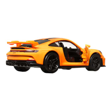 Hot Wheels Pull-Back Speeders Toy Car In 1:43 Scale, Pull Car Backward & Release To Race
