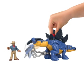 Imaginext Jurassic World Dominion Dinosaur Toy Collection of Kid-Powered Figure Sets, Preschool Toys