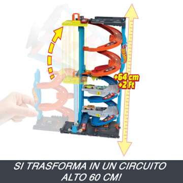 Hot Wheels City Garage "Torre Trasformabile" Playset