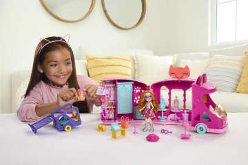 Enchantimals Pop en Accessoires, speelset, Modetruck