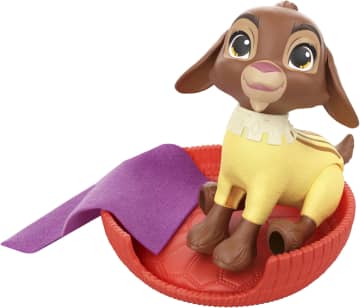 Disney Wish Conjunto Valentino Y Star Con 2 Figuras Y 6 Accesorios, La Figura De La Cabra Encoge Las Patas Traseras