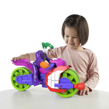 Imaginext DC Super Friends The Joker XL & Laff Cycle