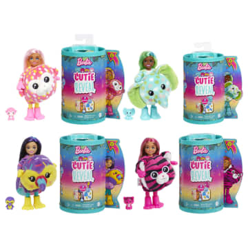 Barbie Cutie Reveal Bebekler Chelsea Tropikal Orman Serisi