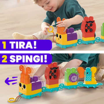 Mega Bloks Bruco Muovi E Suona