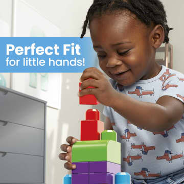 Mega Bloks Big Building Bag Building Set With 60 Big Building Blocks