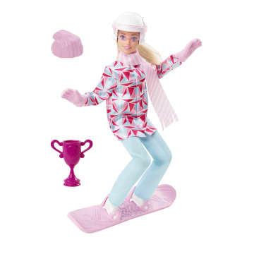 Barbie® Snowboard Sporcusu Bebek