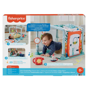 Fisher-Price 3-in-1 Crawl & Play Activity Gym