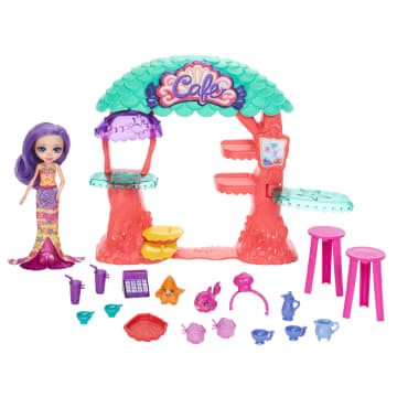 Набор игровой Enchantimals Кафе Морская пещера (кукла + питомцы)