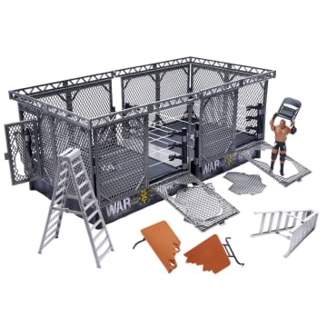 WWE NXT War Games Playset Bundle