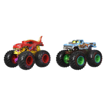 Набор машинок Hot Wheels коллекционные Монстр-трак Драка банд 2шт в ассортименте