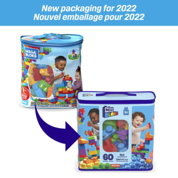Mega Bloks Sacca Blocchi 60 Pezzi First Builders