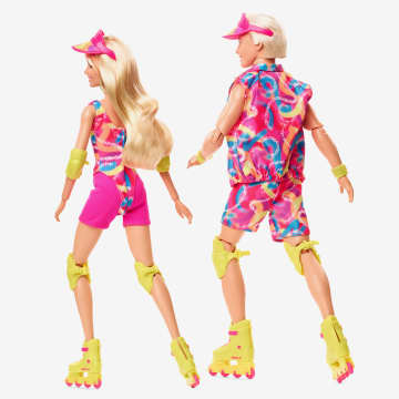 Barbie Le Film Poupée Ken Du Film Poupée Ken De Collection Portant Une Tenue De Patinage Rétro Et Des Rollers - Image 7 of 17
