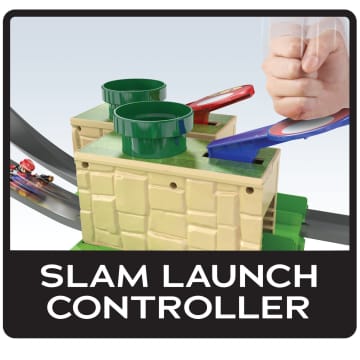 Hot Wheels Mario Kart Circuit Lite Track Set