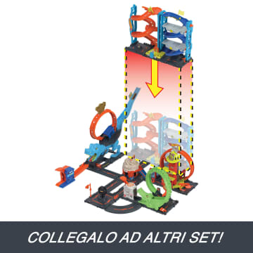 Hot Wheels City Garage "Torre Trasformabile" Playset