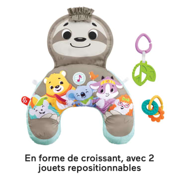 Fisher-Price - Mon Coussin D’Éveil Musical - Coussin D'Activités - Dès La Naissance - Imagen 4 de 6
