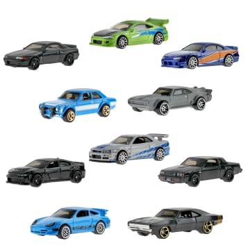 Hot Wheels - Coffret 10 Véhicules Fast & Furious